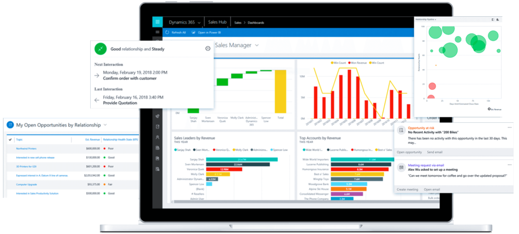 Dynamics 365 Sales CRM screenshot