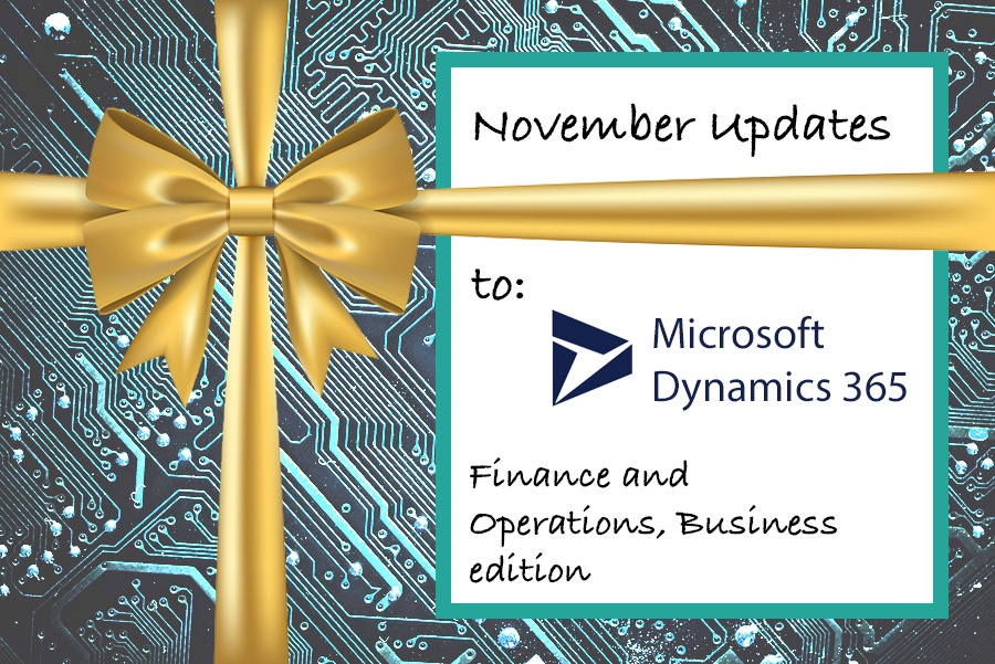 Microsoft Dynamics 365 Finance and Operations Business edition title 