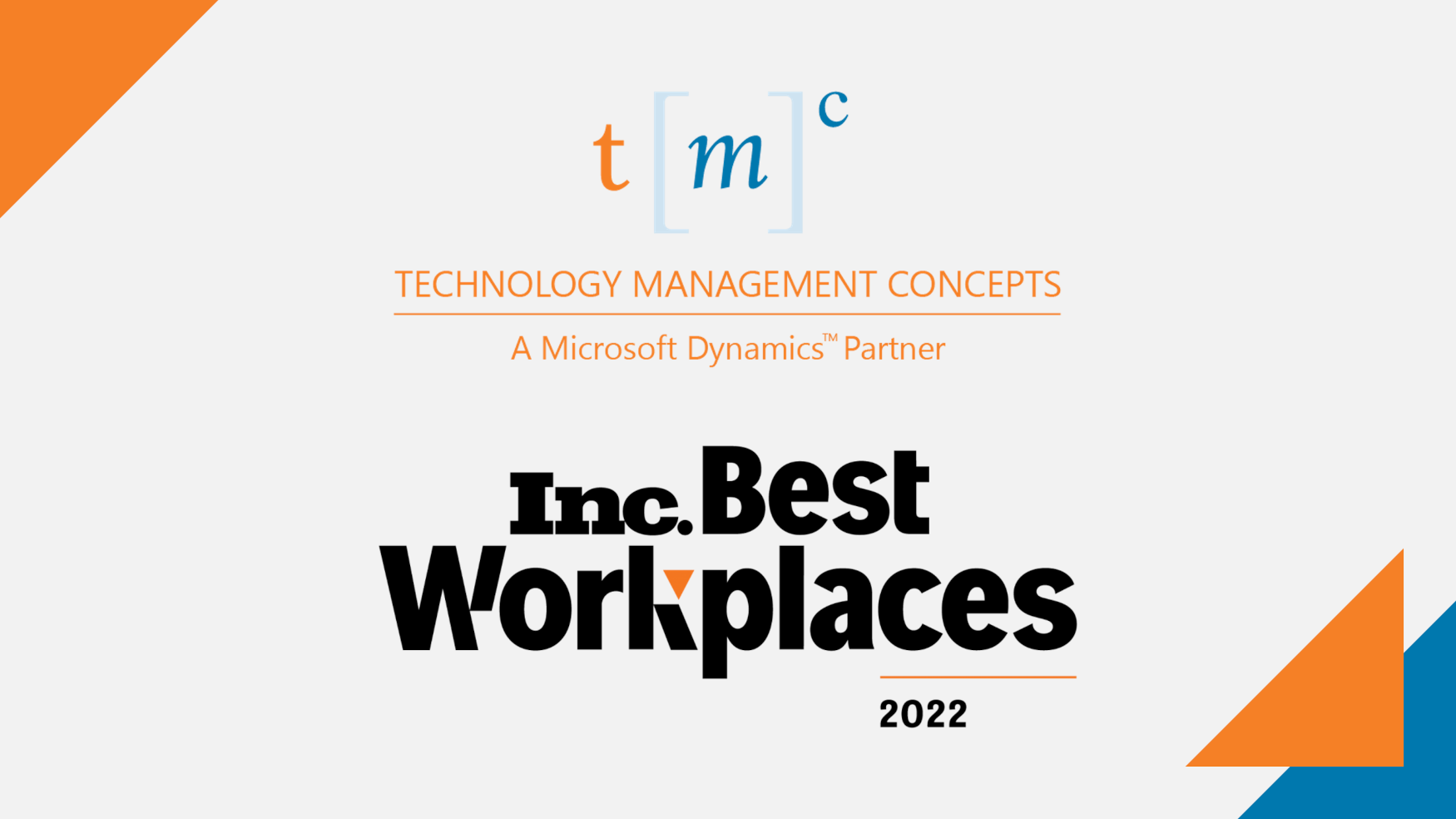 Inc's Workplaces 2022 TMC