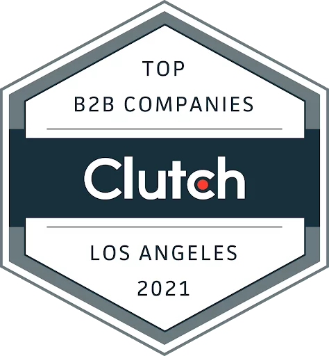 Top B2B companies LA TMC Clutch Award