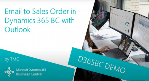 Microsoft Dynamics 365 Business Central | How to Create a Sales Order from Outlook (Demo)