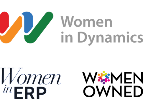 Women in Dynamics - Women in ERP - Women Owned logo 2023