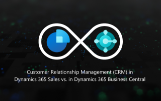 Customer Relationship Management (CRM) in Dynamics 365 Sales vs. in Dynamics 365 Business Central
