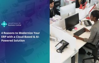 4 Reasons to Modernize Your ERP with a Cloud-Based & AI-Powered Solution