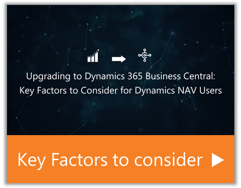 Dynamics NAV to Dynamics 365 Business Central